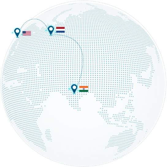 Data Centers with Servers Based in India and the USA